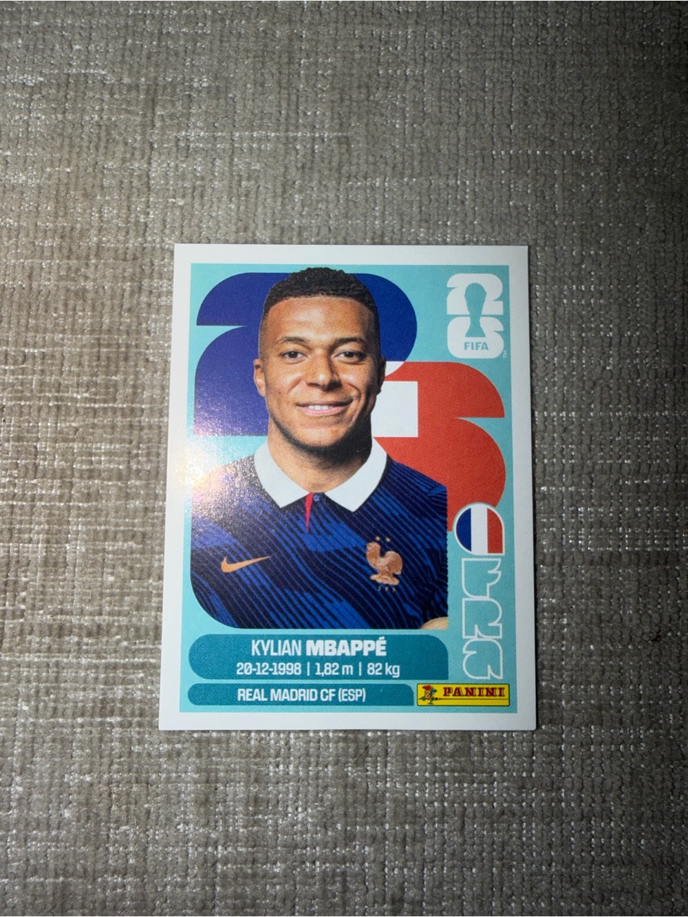 Kylian Mbappé FIFA sticker